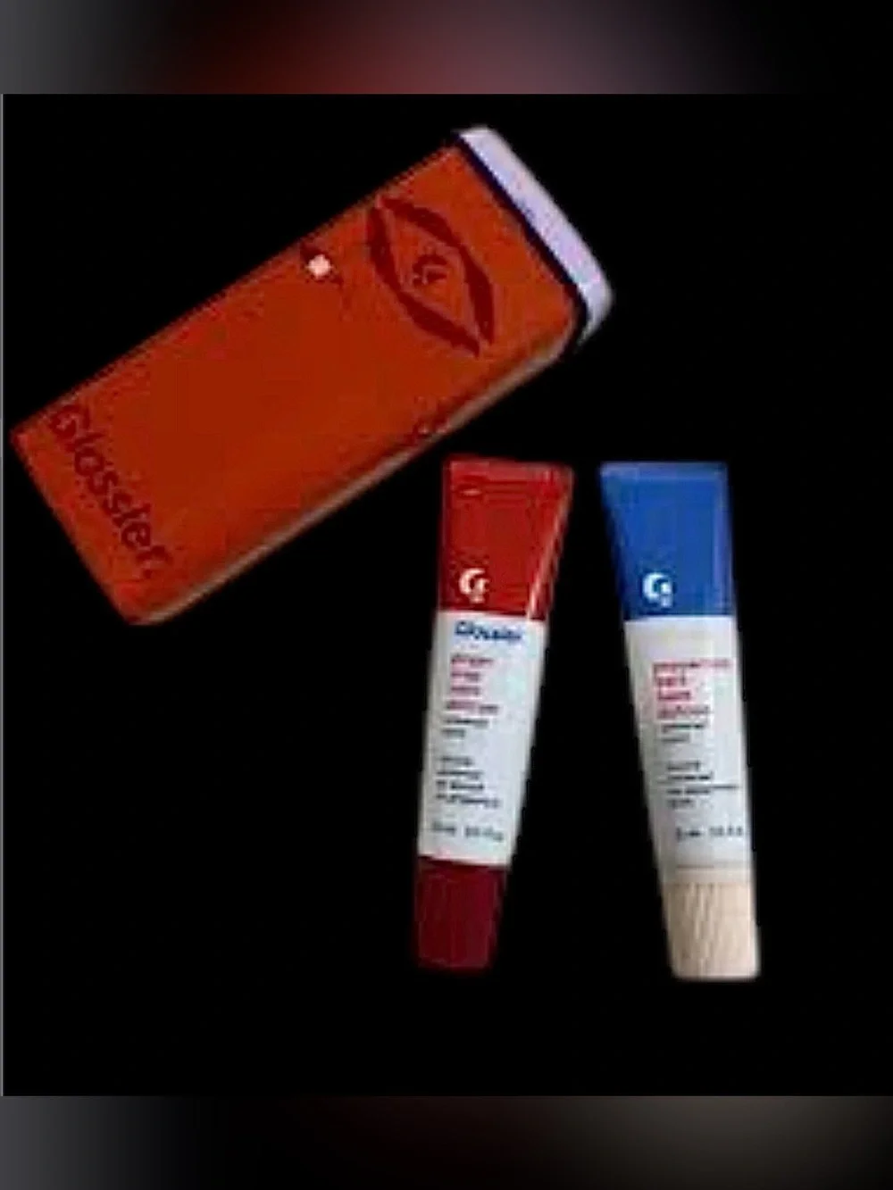 Glossier Sugar + Spice Balm Dotcom Duo featuring Peppermint Bark and Ginger Snap